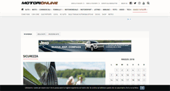 Desktop Screenshot of codice-della-strada.motorionline.com