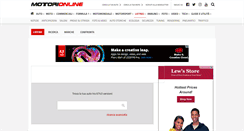 Desktop Screenshot of listino.motorionline.com