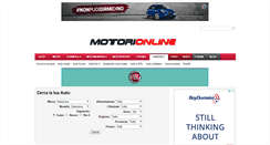 Desktop Screenshot of annunci.motorionline.com
